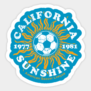 California Sunshine Sticker